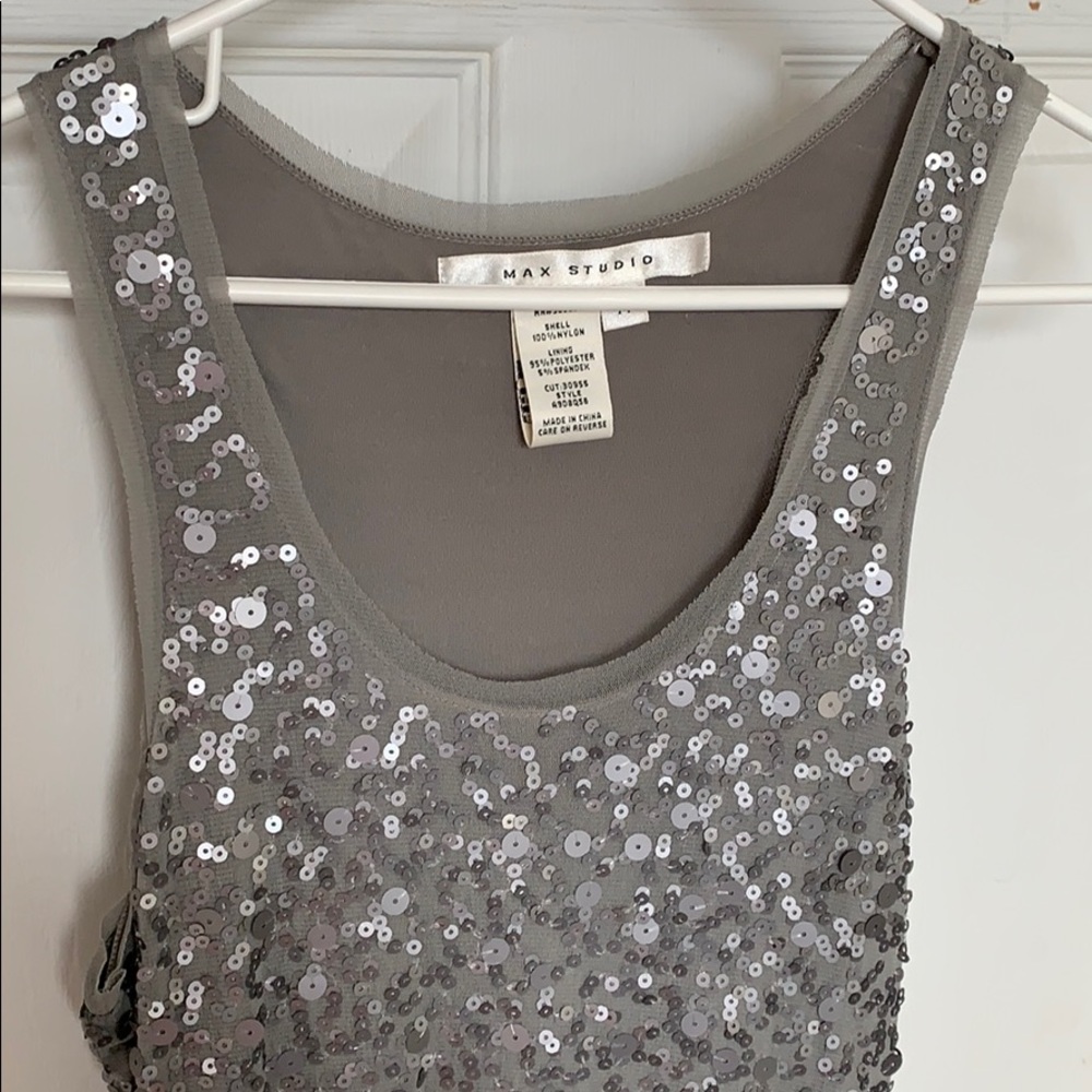 Max Studio sequin dress-Medium